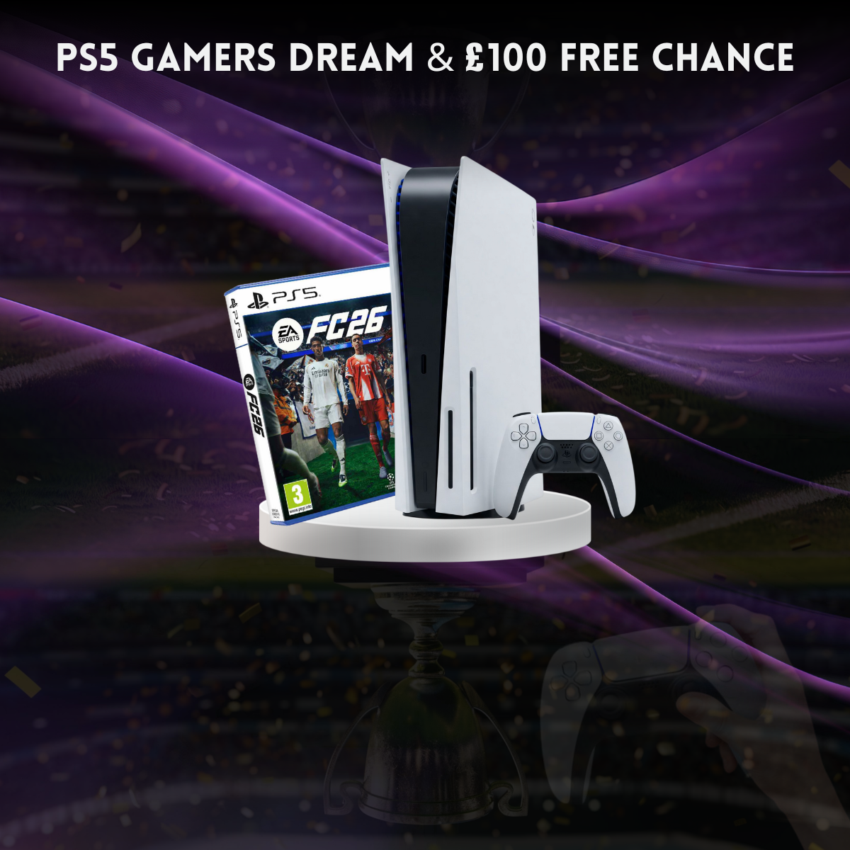 PS5 GAMERS DREAM PS5 GAMERS DREAM + £100 Free Chance - Image 1